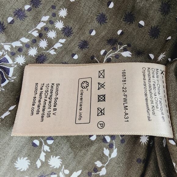 NEW Scotch & Soda Short Teddy Toggle Jacket in Cream - Picture 6 of 13